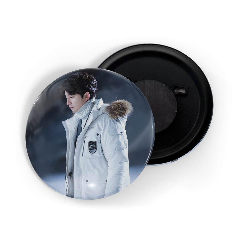dhcrafts Fridge Magnet K-Drama Korean Actor Multicolour Gong Yoo D10 Glossy Finish Design Pack of 1